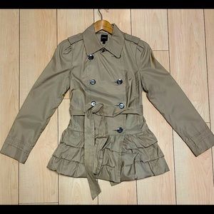 Express Khaki light Dress Coat
